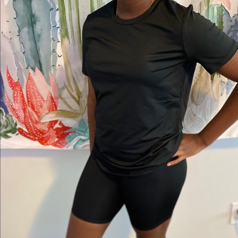 Ready To Leave Short Set- Black